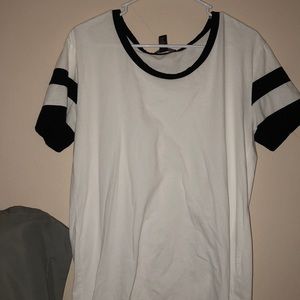 Forever 21, long t shirt with short sleeves